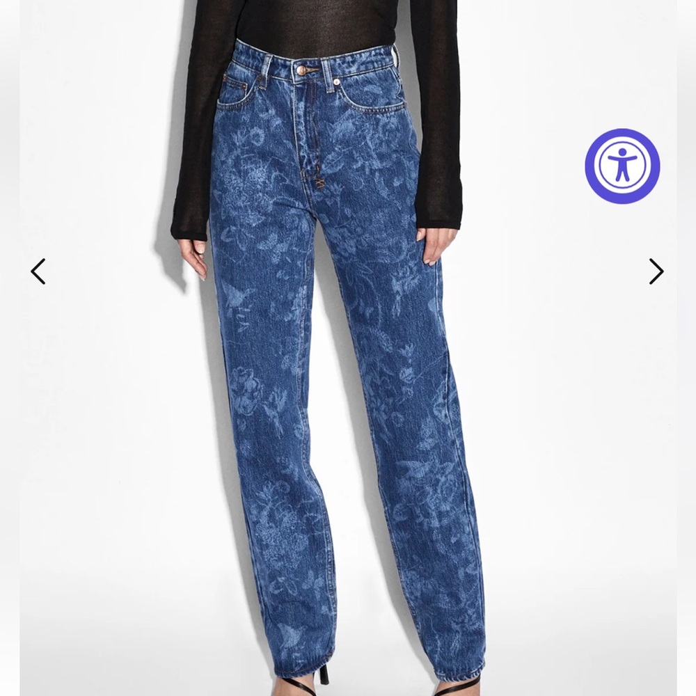 Free People x KSUBI playback imprint jean NWT - Picture 2 of 11